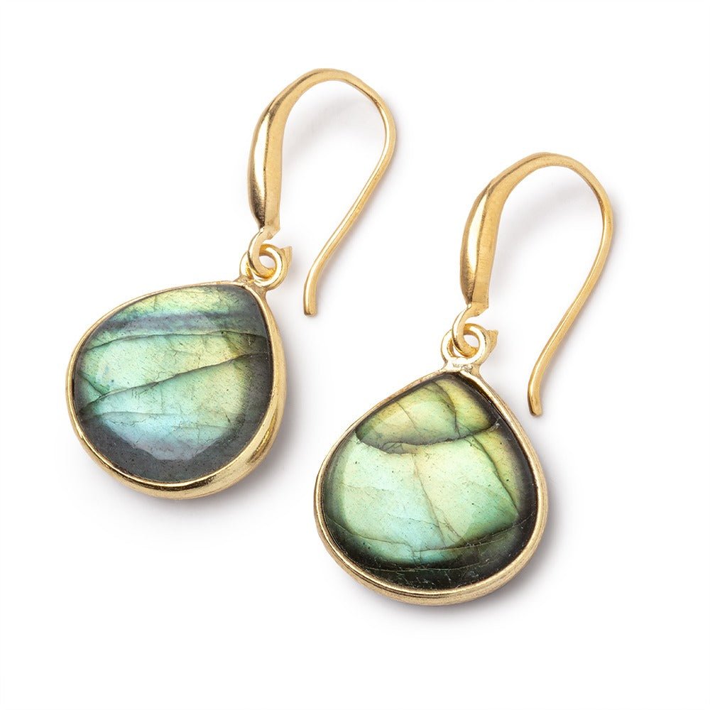 16mm Vermeil Earwire with a Shiny Finish Set of 2 pieces