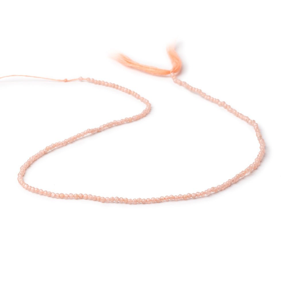 1.8mm Rhodochrosite Micro Faceted Round Beads 12.5mm 192 pieces