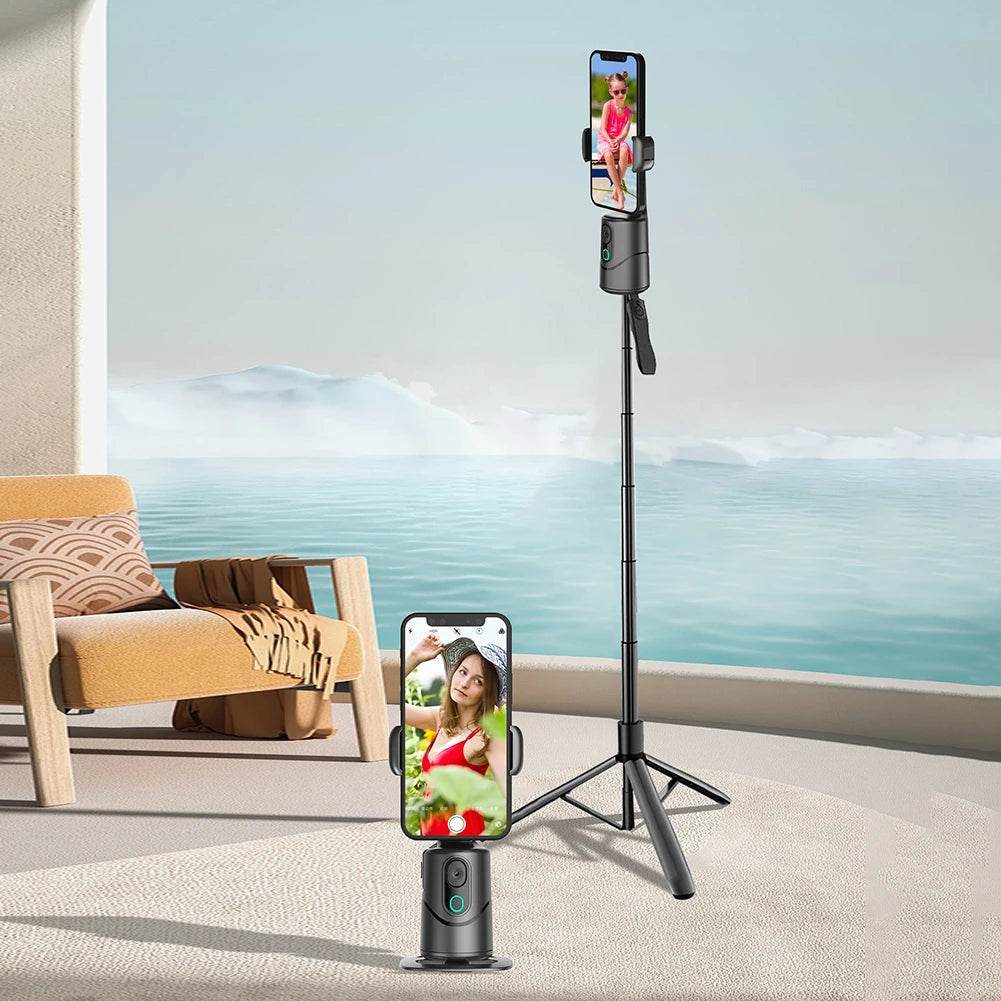 Auto Face Tracking Tripod for TikTok Video Creation