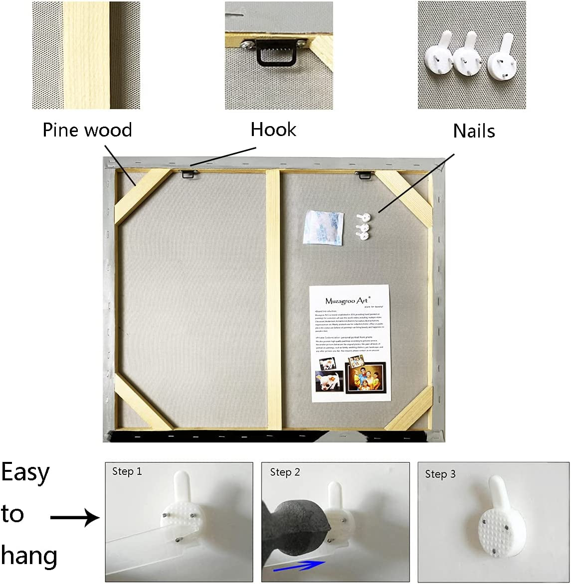 Whimsical Monkey Art - Hand-Painted Oil Painting on Canvas for Kids Room Decor - Ready to Hang (16x16 in)