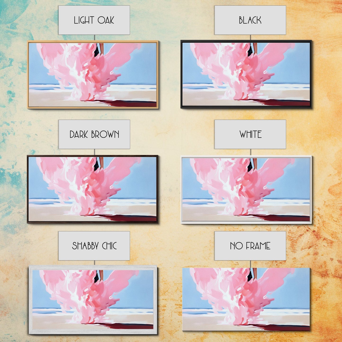 Pink Smoke Painting, Abstract Dreamy Art, Surreal Cloud Wall Decor, Soft Pastel Aesthetic, Modern Statement Piece, Canvas Print