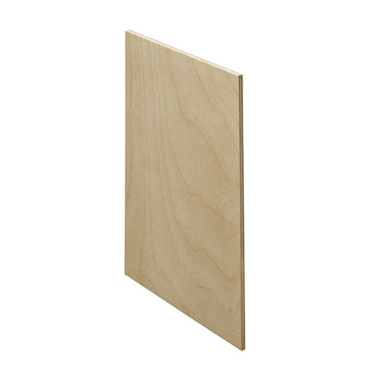Trekell Raw Wood Panel - 1/4" Baltic Birch Wooden Canvas for Painting - 5" x 7"