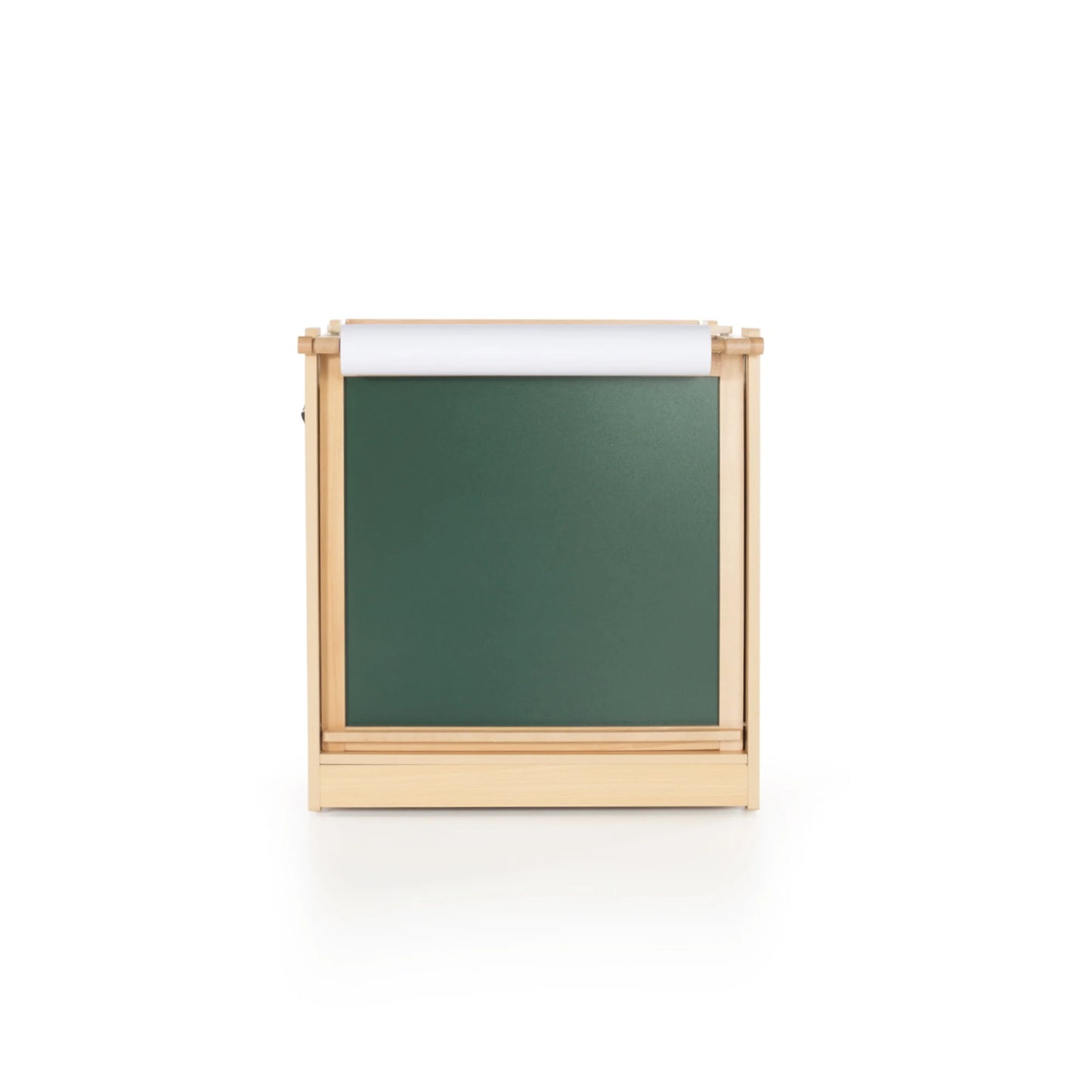 Kids Desk to Easel Art Cart - Natural: Wooden Toddler Art Activity Center with Chalkboard and Art Easel for Kids