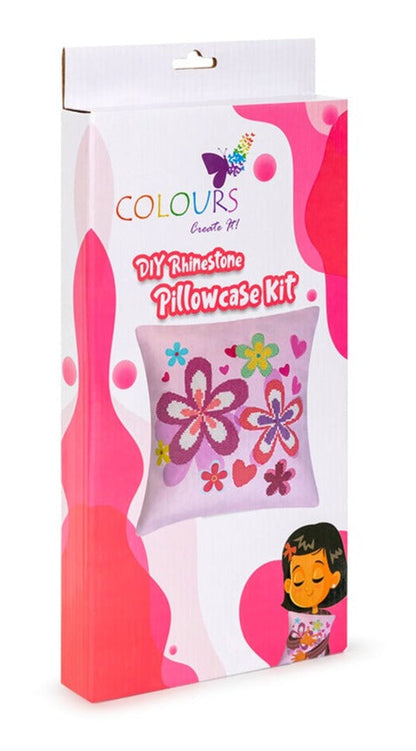 Diamond Art Pillowcase Kit - Floral