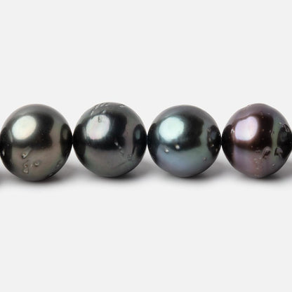 10-11mm Tahitian Saltwater Pearls 16 inch 40 Beads AA