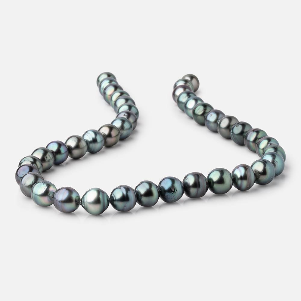 10-11mm Tahitian Saltwater Pearls 16 inch 39 Beads AA