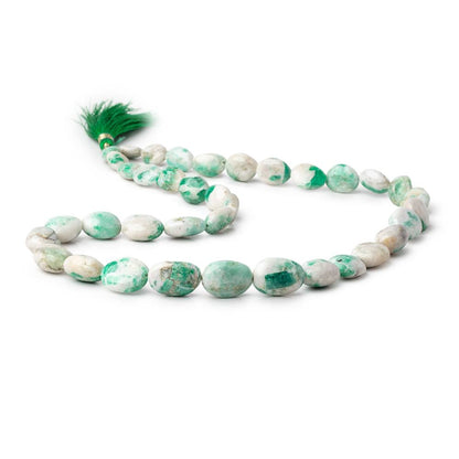 10-17mm Colombian Emerald in Matrix Plain Nuggets 20 inch 36 Beads