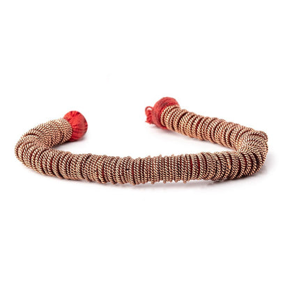 10mm Antiqued Copper Twisted Jumpring 8 inch 176 pieces