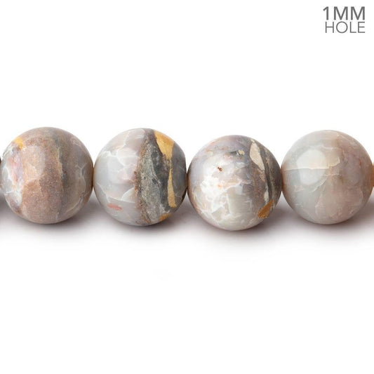 10mm Australian Opal Plain Round Beads 15 inch 40 pieces 1mm Large Hole