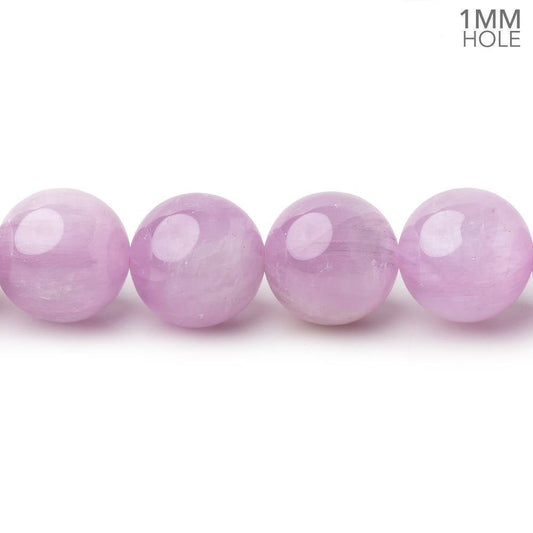 10mm Kunzite Plain Round Beads 16 inch 40 pieces 1mm hole