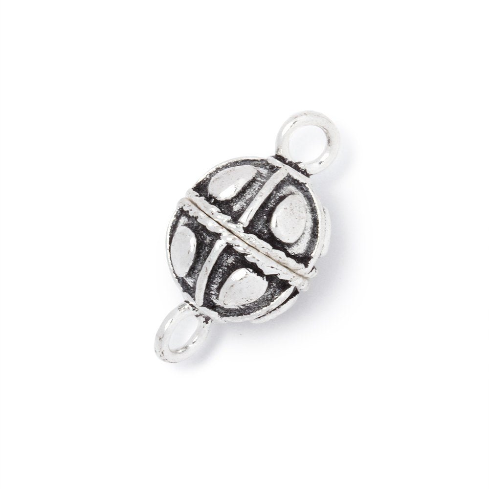 10mm Plain Pear Design Magnetic Clasp 1 piece