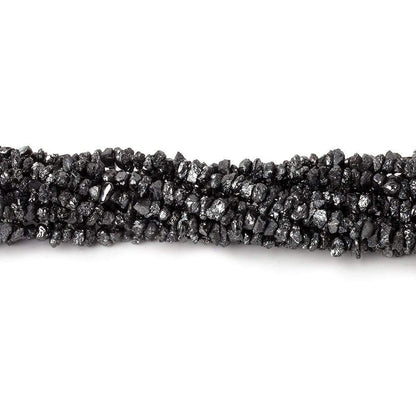 1.5-3.5mm Black Diamond crystal nugget beads 15 inch 220 pieces
