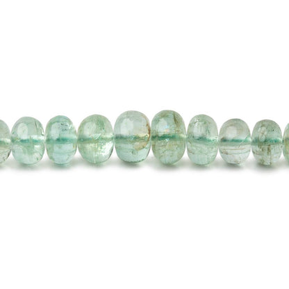 1.5-5.8mm Emerald Plain Rondelle Beads 19 inch 220 pieces AA