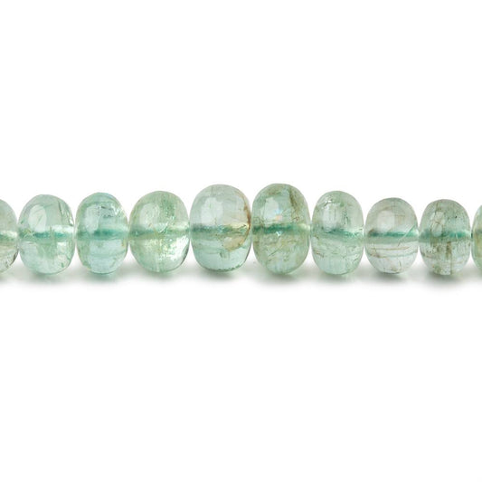 1.5-5.8mm Emerald Plain Rondelle Beads 19 inch 220 pieces AA