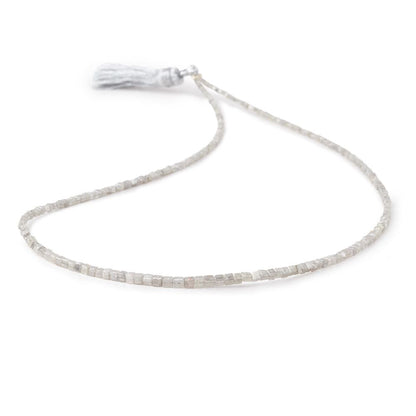 1-2mm Champagne Diamond Unfaceted Cube Beads 15 inch 250 pieces