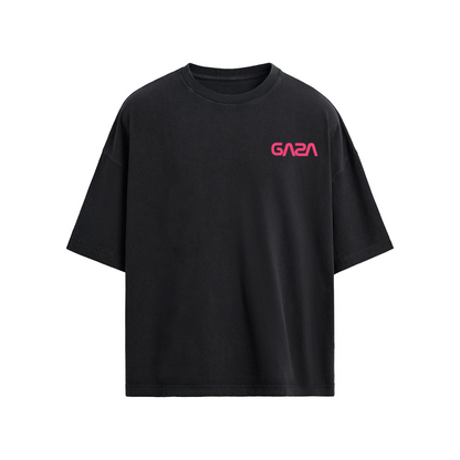 NASA Script GAZA Oversized T-shirt