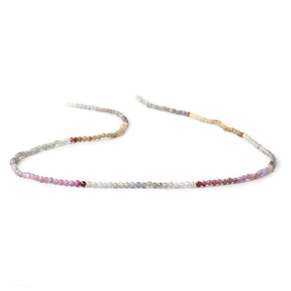 1.9mm Umba Sapphire Micro Faceted Rounds 12.75 inch 180 Beads AAA