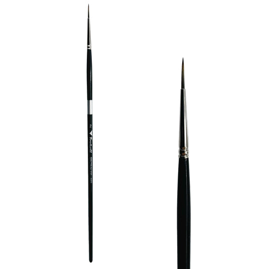 Trekell Spectrum Long Handle Artist Brush - Size #2 Liner