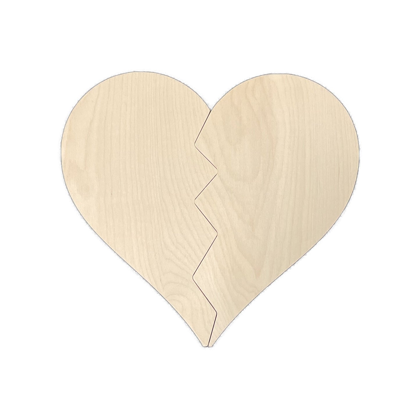 Trekell Broken Heart Panel - Wooden Painting Canvas