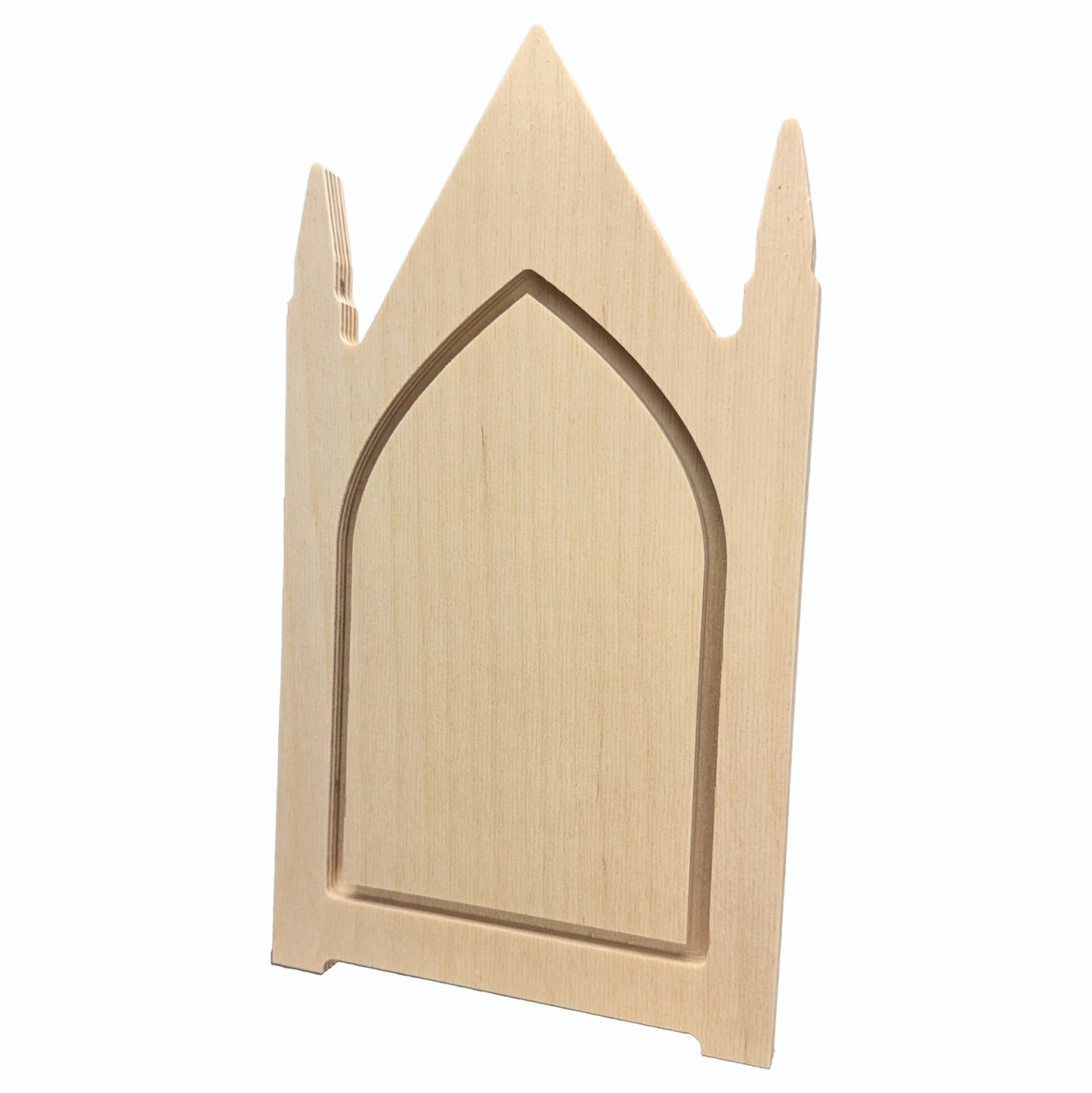 Trekell Gothic Steeple Floater Panel - Wooden Painting Canvas + Frame