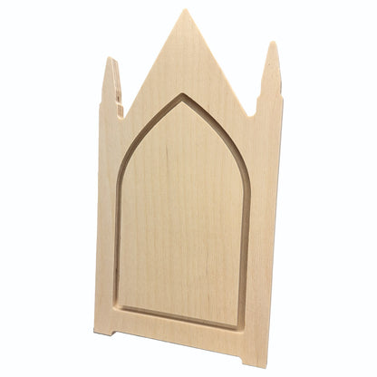 Trekell Gothic Steeple Floater Panel - Wooden Painting Canvas + Frame