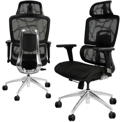 Ergonomic Mesh Office Chair with 3D Adjustable Armrest,High Back Desk Computer Chair Ergo3D Ergonomic with Wheels for Home & Of