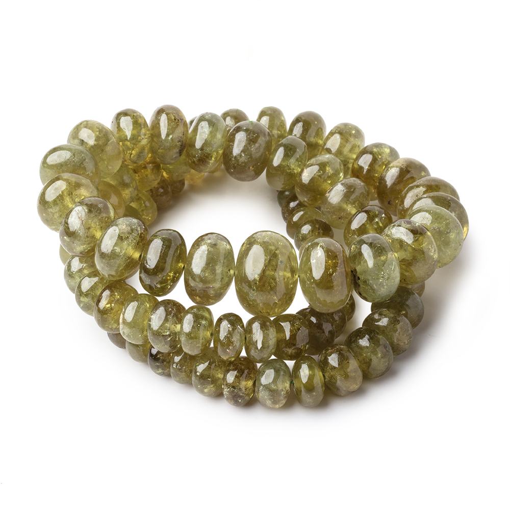 5-11mm Grossular Garnet Plain Rondelle Beads 16 inch 85 pieces