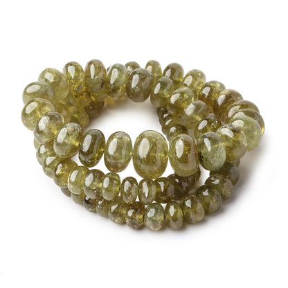5-11mm Grossular Garnet Plain Rondelle Beads 16 inch 85 pieces