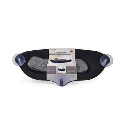 Cozy Cat Window Bed for Sunlit Napping Comfort