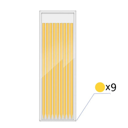 Solid Carpenter Pencil Woodworking Tools Mechanical Pencil with Refill Construction Job Tools Stationery Office School Supplies