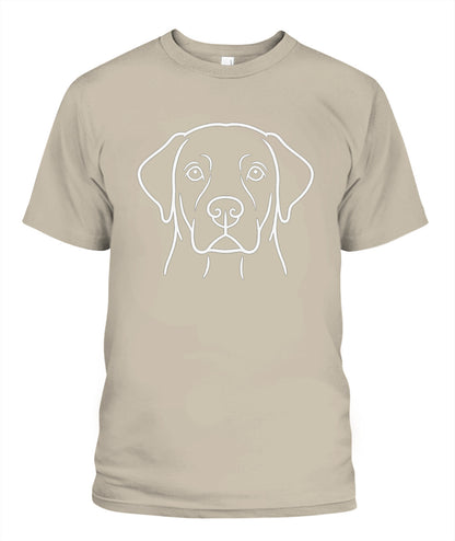 Labrador print High Quality T-Shirt