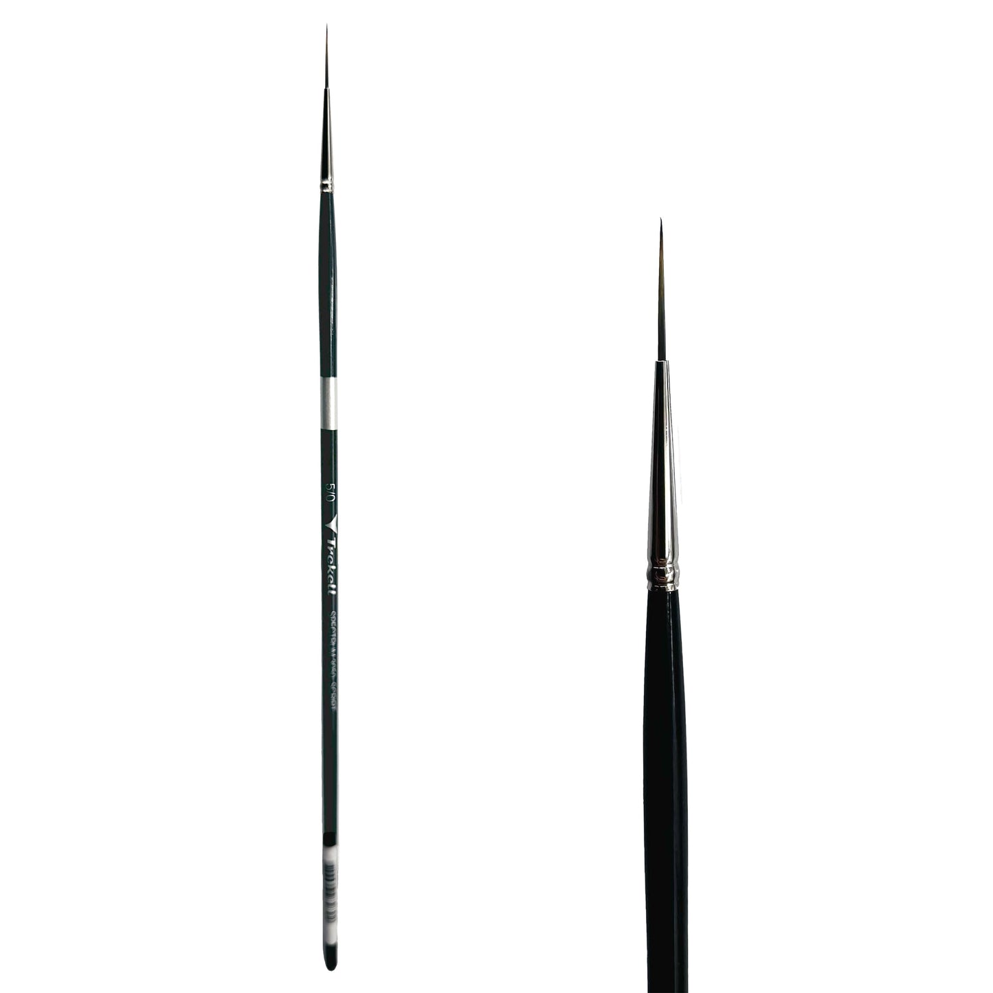 Trekell Spectrum Long Handle Artist Brush - Size # 5/0 Script/Rigger