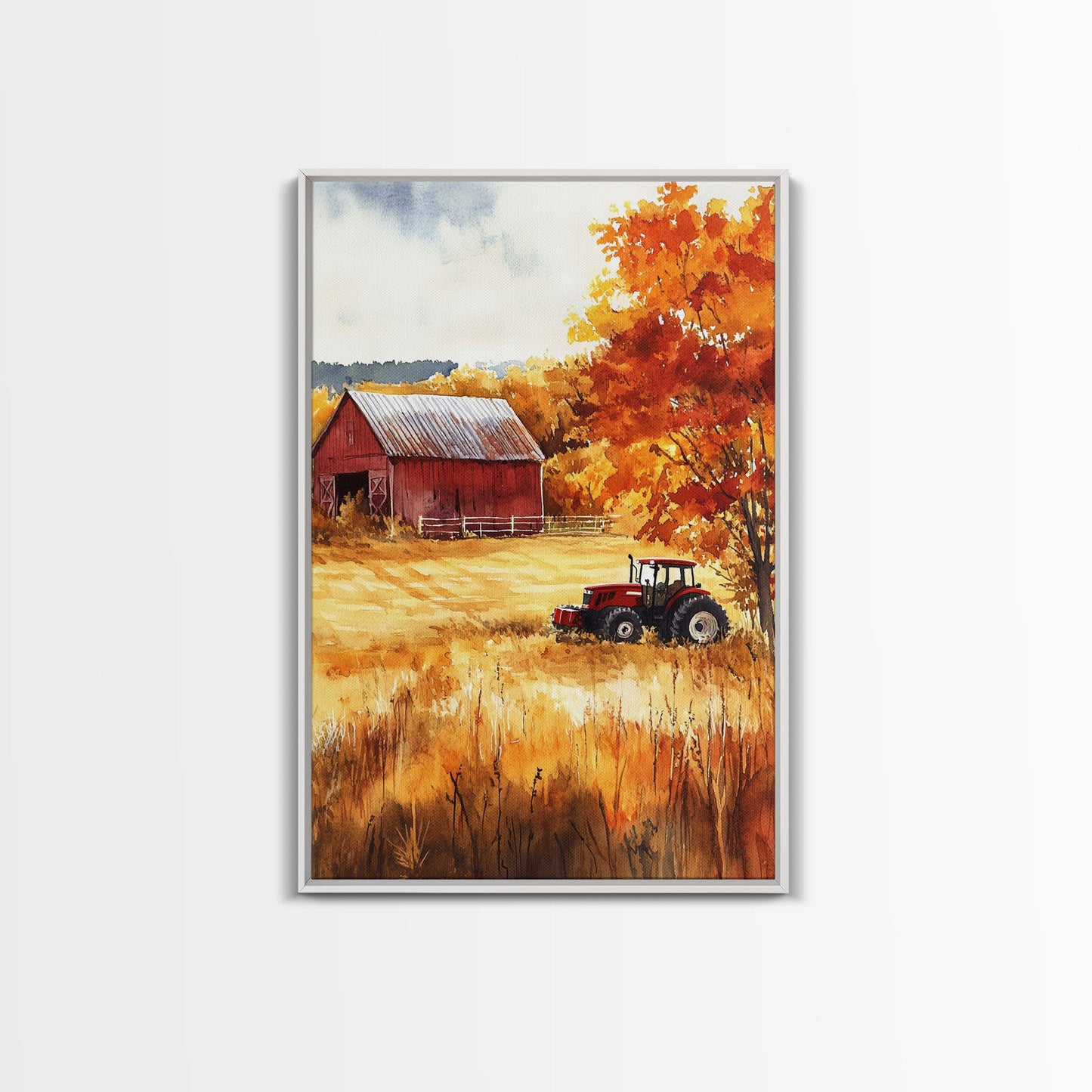 Colorful Surfboards With Christmas Wreaths Framed Canvas Print Beach Christmas Decor Best Gift Coastal Holiday Art Christmas Wall Art