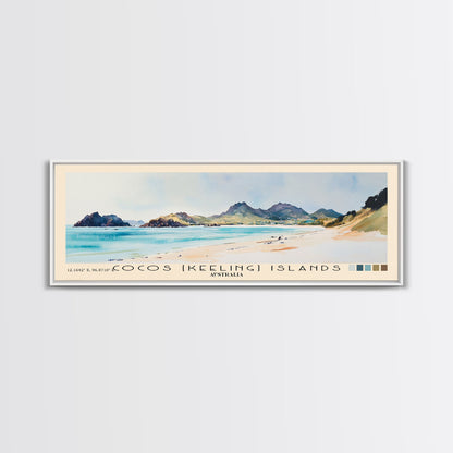 Coffee Bay, South Africa Watercolor Beach Print, Vacation Gift, South Africa Wall Art, Beach Painting, Beach Decor, Beach Painting