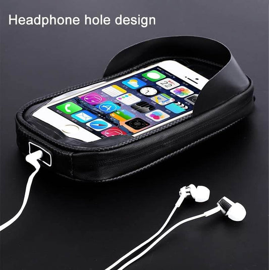 Waterproof Bicycle Touch Screen Bag with Sun Visor