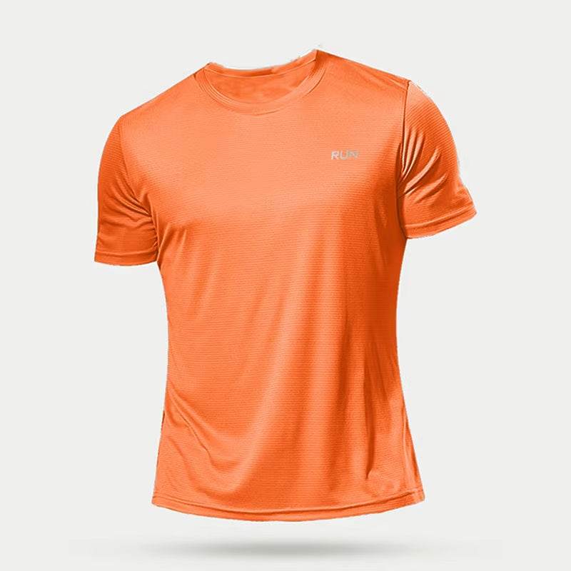 Men's Quick Dry Sports T-Shirts - Compression Running & Soccer Jerseys for Gym Fitness