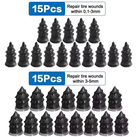 5/10Pcs Vacuum Tyre Repair Nail Tire Puncture Screws Motorcycle Fitting Set Tubeless Wheel Repairs Punctures Kit Patches for Car