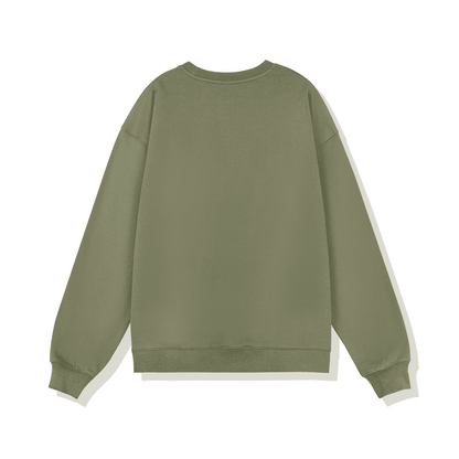 Palestine Roses Logo Drop Shoulders Sweatshirt