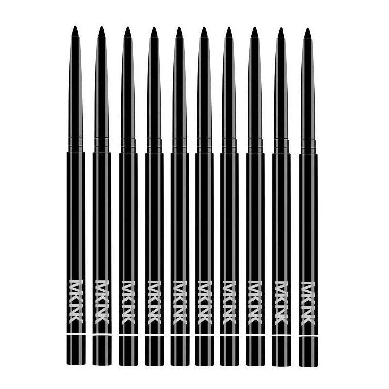 3Pcs Waterproof Black Eyeliner Pencils Long Lasting Easy to Wear Eye Liner Gel Matte Quick Drying Eyeliner Pen Makeup Cosmetic