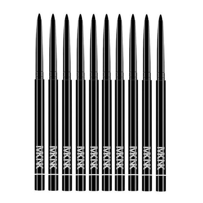 3Pcs Waterproof Black Eyeliner Pencils Long Lasting Easy to Wear Eye Liner Gel Matte Quick Drying Eyeliner Pen Makeup Cosmetic