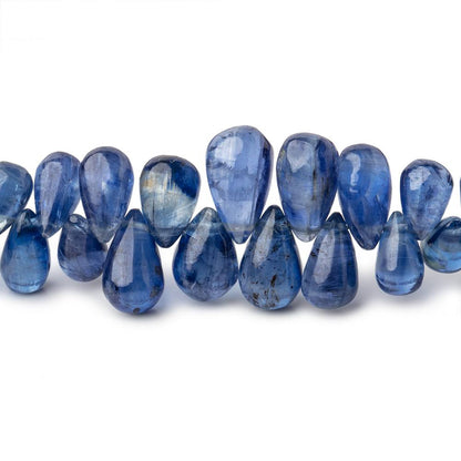 5x2-11x6mm Kyanite Plain Tear Drop Beads 10 inch 103 pieces AA