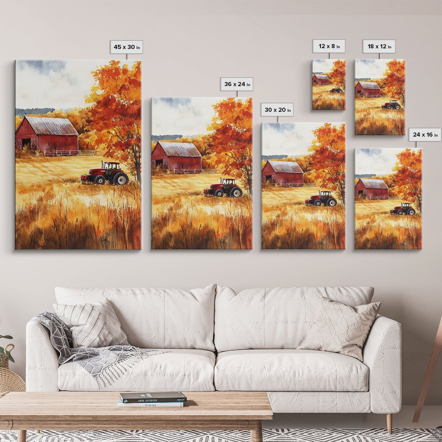 Colorful Surfboards With Christmas Wreaths Framed Canvas Print Beach Christmas Decor Best Gift Coastal Holiday Art Christmas Wall Art