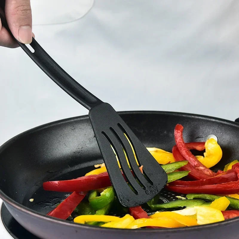 1/3PCS Nylon Kitchen Utensils Set Kitchen Cooking Tools Slotted Turner Solid Spoon Fork Children Spade Fork Spoon Dinnerware