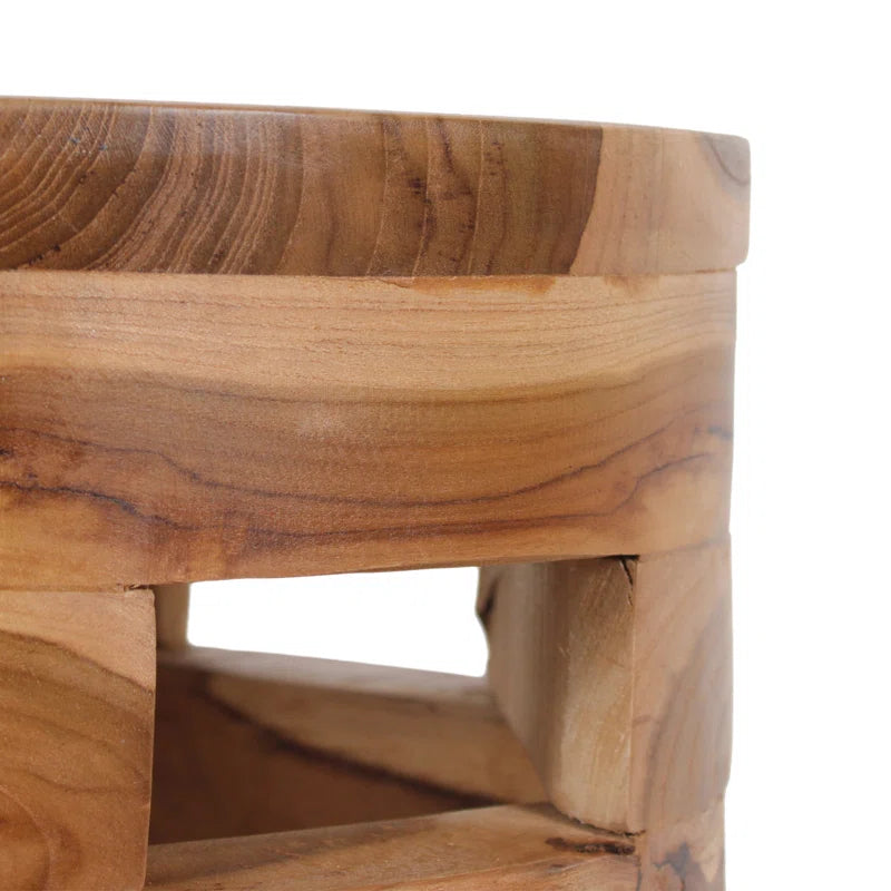 Charnessa Solid Wood End Table