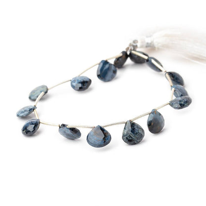 10-13mm Pietersite Faceted Heart Beads 8 inch 15 pieces