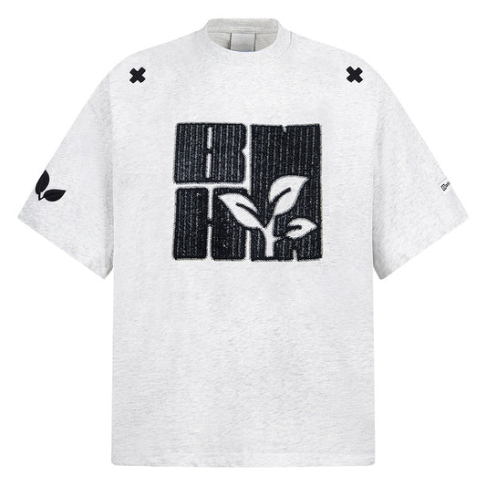 Original  Embroidered T-Shirt Unisex Short Sleeve Half Sleeve