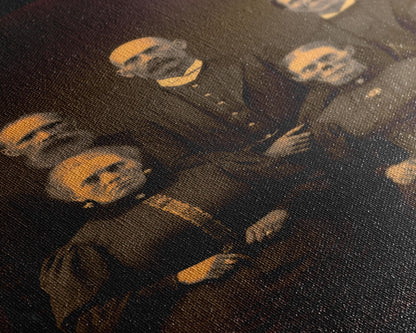 Halloween Wall Art, Spooky Room Decor, Horror Decor, Creepy Art, Ghost Art, Dark Fantasy, Canvas Print, Wall Art, Vertical Print, Room Decor