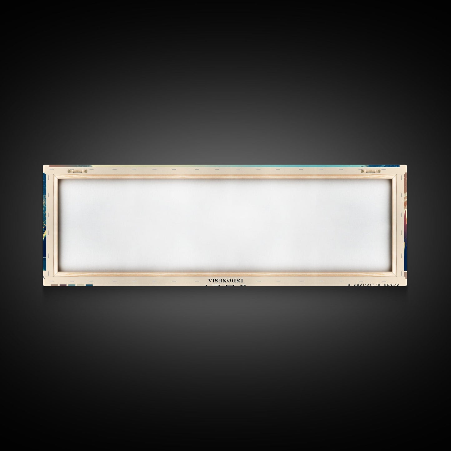 Bali, Indonesia Panoramic Print, Vacation Gift, Indonesia Wall Art, Beach Painting, Beach Decor, Beach Or Lakehouse Art