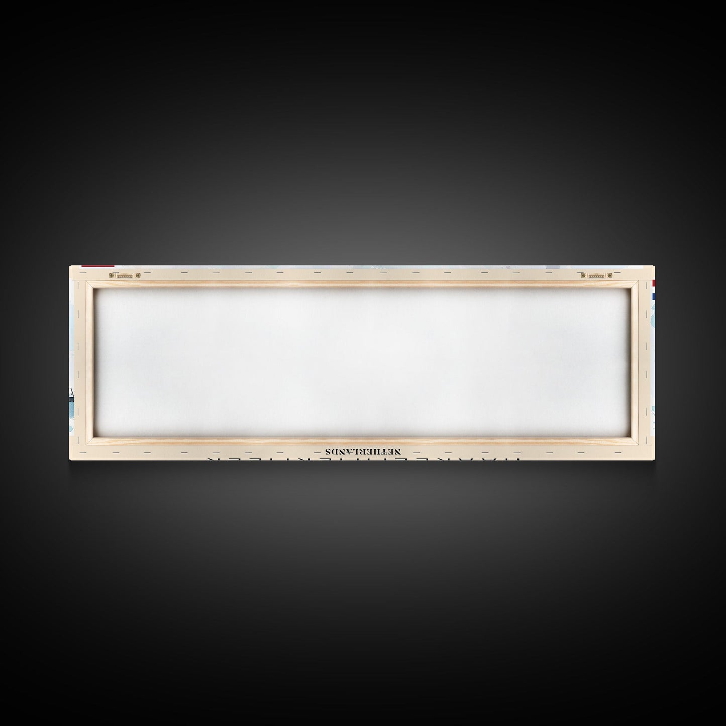 Haarlemmermeer Netherlands Panoramic Travel Poster, Framed Canvas Print or Metal Wall Art, Travel Art, Home Decor, Panoramic Painting, Midcentury Art