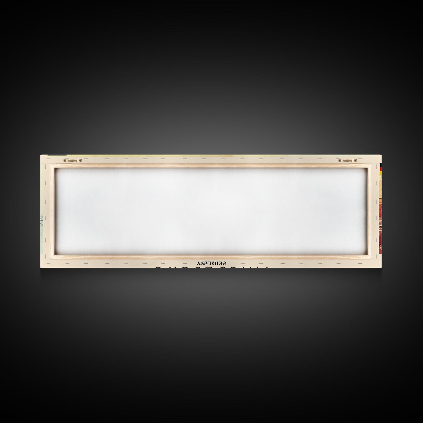 Magdeburg Germany Wall Art, Panoramic Travel Poster, Panoramic Framed Canvas Print, City Wall Art, Wall Hanging Home Decor, Travel Art